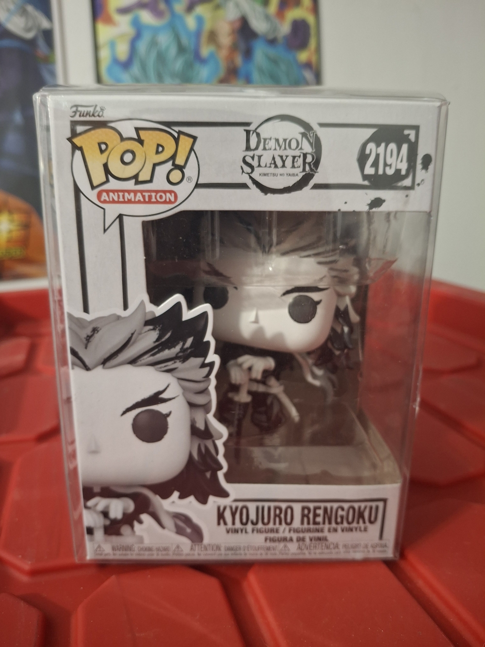 Funko Pop! Demon Slayer Kyojuro Rengoku Vinyl Figure - White, Black